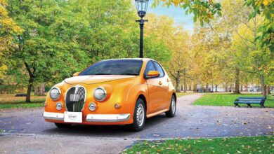 2023 mitsuoka viewt 3 شركة يابانية تطرح موديل جديد مبني على تويوتا يارس بتصميم مستوحى من سيارات جاكوار الكلاسيكية