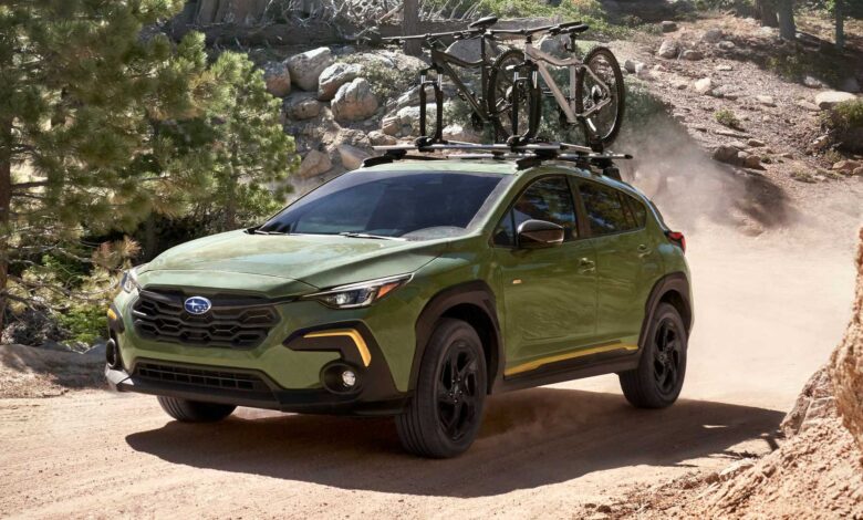 2024 subaru crosstrek 1 سوبارو تدشن سيارة كروس تريك 2024 الجيل الجديد كليًا في شيكاغو "المواصفات والأسعار والمحركات"