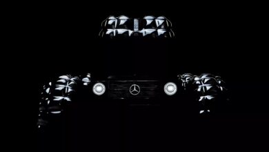 Mercedes Benz And Moncler Teaser 1s مرسيدس تشوق لإصدار فني غير تقليدي لجي كلاس بالتعاون مع شركة أزياء إيطالية