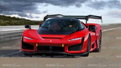 ferrari hypercar il render di motor1.com 3 كل ما نعرفه عن خليفة فيراري لافيراري الجديدة كليًا