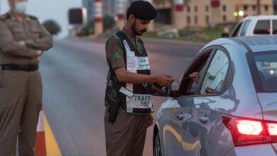 غرامة مخالفة تجاوز الإشارة