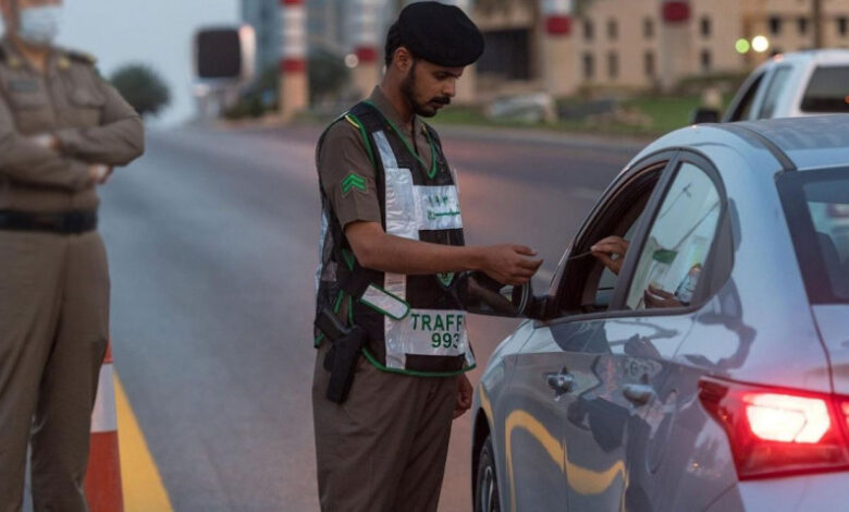 غرامة مخالفة تجاوز الإشارة