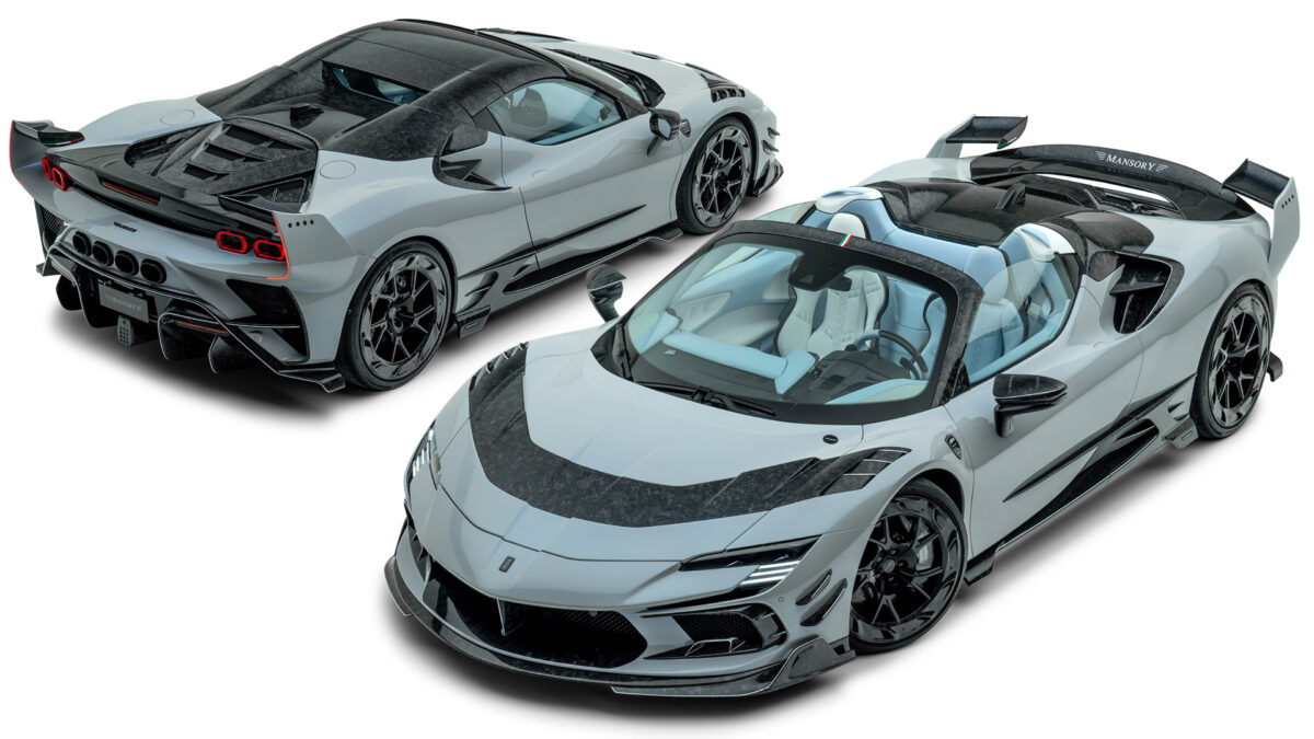 MANSORY F9XX Ferrari SF90 spider فيراري SF90 سبايدر تحصل على تعديلات جامحة من مانسوري مع رفع القوة لـ 1100 حصان