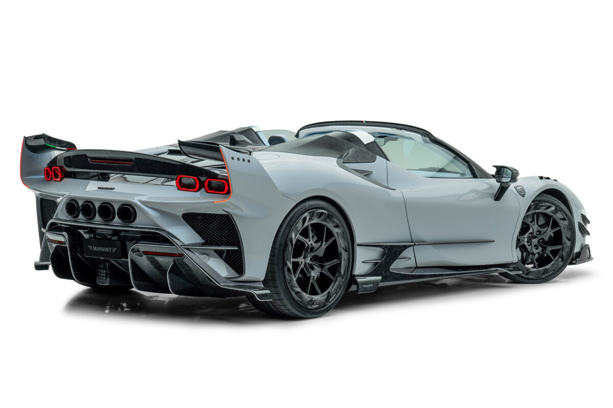 MANSORY F9XX Ferrari SF90 spider 02 فيراري SF90 سبايدر تحصل على تعديلات جامحة من مانسوري مع رفع القوة لـ 1100 حصان