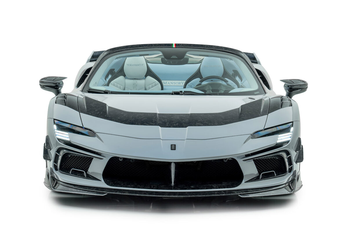 MANSORY F9XX Ferrari SF90 spider 04 فيراري SF90 سبايدر تحصل على تعديلات جامحة من مانسوري مع رفع القوة لـ 1100 حصان