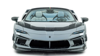 MANSORY F9XX Ferrari SF90 spider 04 فيراري SF90 سبايدر تحصل على تعديلات جامحة من مانسوري مع رفع القوة لـ 1100 حصان