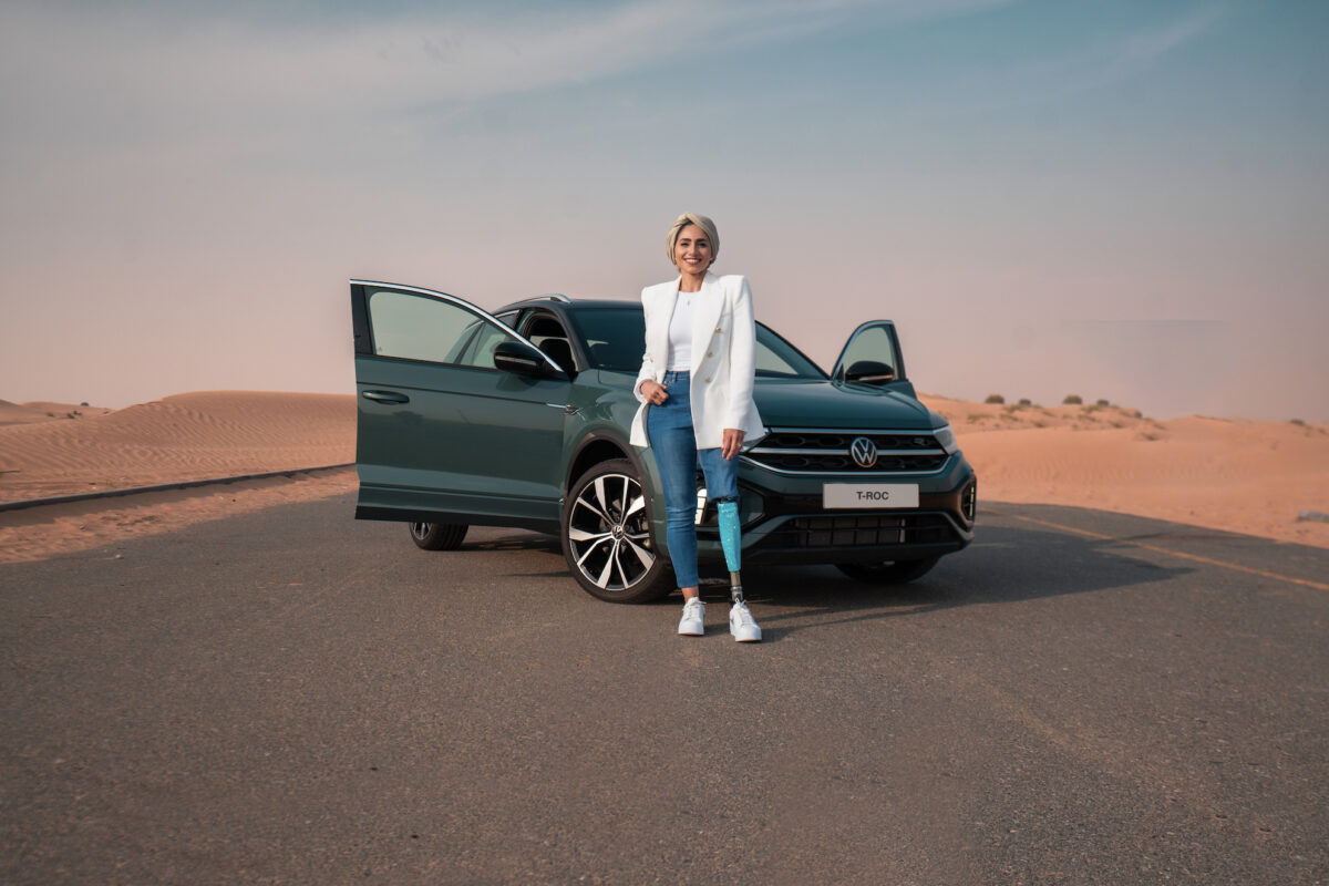 Volkswagen Middle East announces Para Athlete and Motivational Speaker Zainab Al Eqabi as Brand Ambassador فولكس واجن الشرق الأوسط تعلن عن اختيار زينب العقابي سفيرة للعلامة التجارية