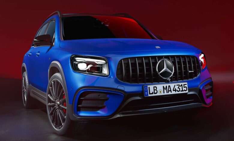 mercedes gla 2023 und mercedes glb 2023 3 انطلاق مرسيدس GLB فيس ليفت الجديدة بتحديثات جمالية وتقنية