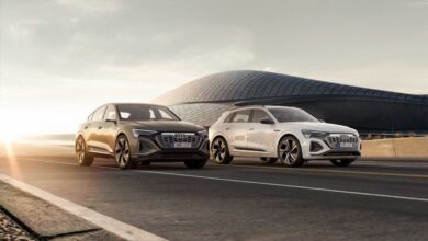 الصورة 3 أودي Q8 e tron و Q8 e tron Sportback أعلى مستويات الكفاءة وأناقة التصميم: طرح سيارة Audi Q8 e-tron الجديدة في الشرق الأوسط