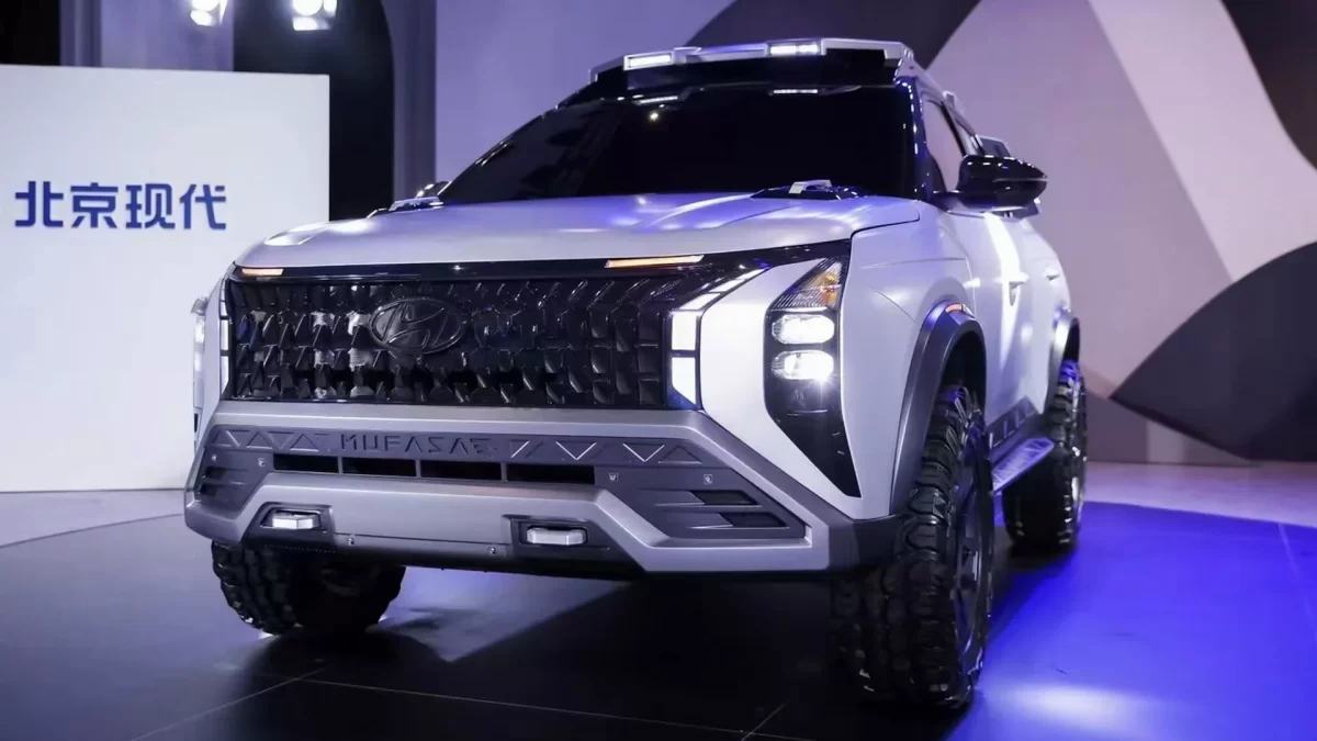 هيونداي 1 هيونداي تكشف عن سيارة موفاسا SUV الجديدة بتصميم عضلي في الصين