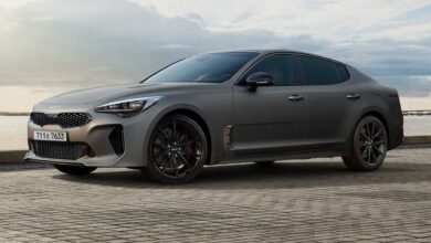 2023 kia stinger tribute edition 2 كيا تودع موديل ستينجر الرياضي بإصدار نهائي وتكشف أسعاره