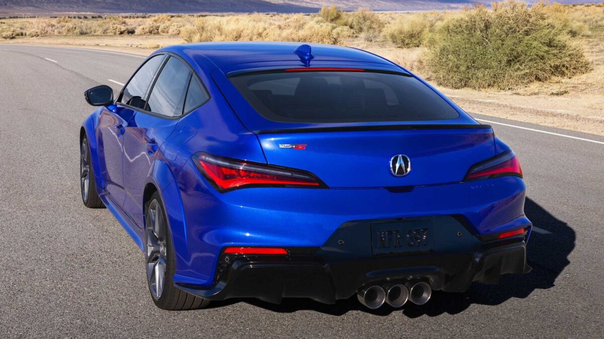 2024 acura integra type s debut images 19 هوندا تدشن إصدار انتيجرا تايب اس الجديد الأقوى في تاريخ الموديل