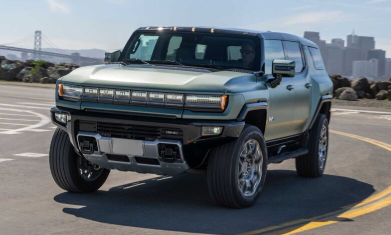 2024 gmc hummer ev suv 7 جي ام سي همر تحصل على فئة 3X الجديدة بقوة 1000 حصان ومدى ممتاز