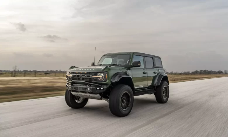 Hennessey Ford Bronco Raptor 2 فورد برونكو رابتر تحصل على أحد أقوى إصداراتها المعدلة من هينيسي