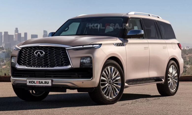 infiniti qx80 front1.jpg هذا هو الشكل المتوقع لانفينيتي QX80 الجيل الجديد كلياً