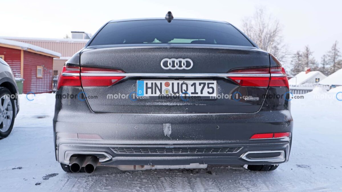 audi a6 spy photos 13 اودي A6 الجيل الجديد كلياً يظهر أثناء اختباره في أوروبا، ما هي التحديثات المنتظرة؟