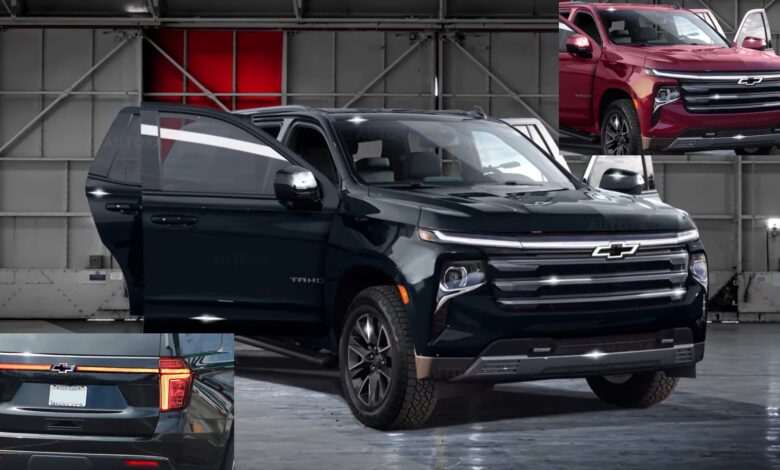 redesigned 2024 chevrolet tahoe unofficially flaunts silverado ev design cues 1 هذا هو الشكل المتوقع لشيفروليه تاهو 2024 فيس ليفت بتحديثات منتصف العمر