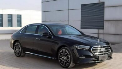 مرسيدس اي كلاس 3 مرسيدس E-Class الجيل الجديد بقاعدة عجلات طويلة يظهر في تسريبات صينية