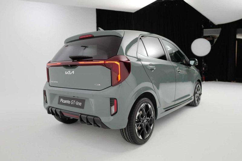 2024 kia picanto gt line 3 كيا بيكانتو 2024 فيس ليفت الجديدة تظهر في تسريبات واضحة قبل الكشف الرسمي عنها