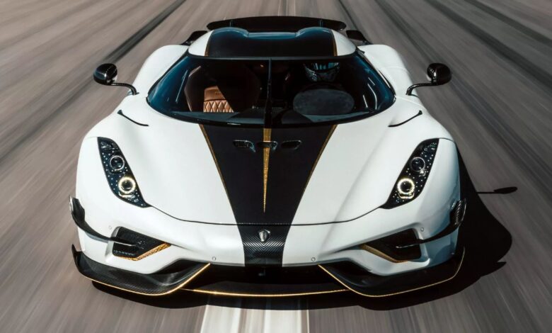 Koengsegg Regera New Record 2s كوينيجسيج ريجيرا السويدية تكسر الرقم القياسي للتسارع من الصفر إلى 400 كمس ثم إلى الصفر مجدداً