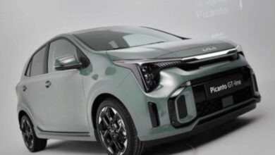 kia picanto 2024 gt line كيا بيكانتو 2024 فيس ليفت الجديدة تظهر في تسريبات واضحة قبل الكشف الرسمي عنها