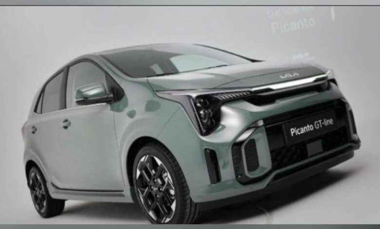 kia picanto 2024 gt line كيا بيكانتو 2024 فيس ليفت الجديدة تظهر في تسريبات واضحة قبل الكشف الرسمي عنها