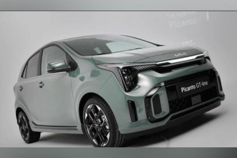 kia picanto 2024 gt line كيا بيكانتو 2024 فيس ليفت الجديدة تظهر في تسريبات واضحة قبل الكشف الرسمي عنها