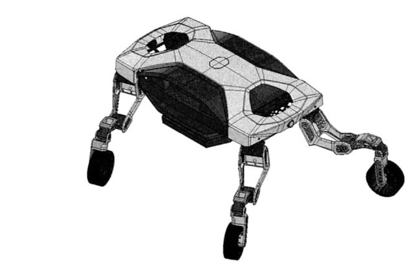 1157394 هيونداي تسجل براءة اختراع لسيارات ذات أرجل قادرة على المشي!