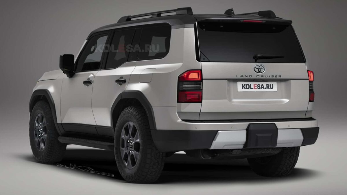 2024 toyota land cruiser prado rendering 1 تويوتا برادو 2025 الجيل القادم يظهر في تصميم توقعي جديد