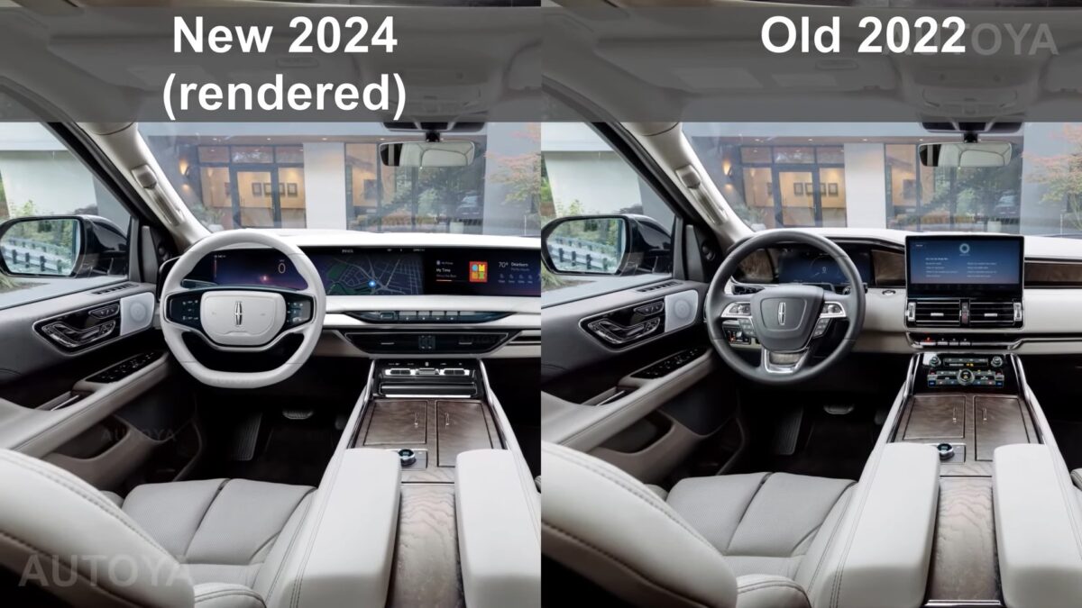 2025 lincoln navigator unofficially spills all fifth gen goodies from inside out 21 صور توقعية تكشف داخلية وخارجية لينكون نافيجيتور الجيل الجديد بالكامل!