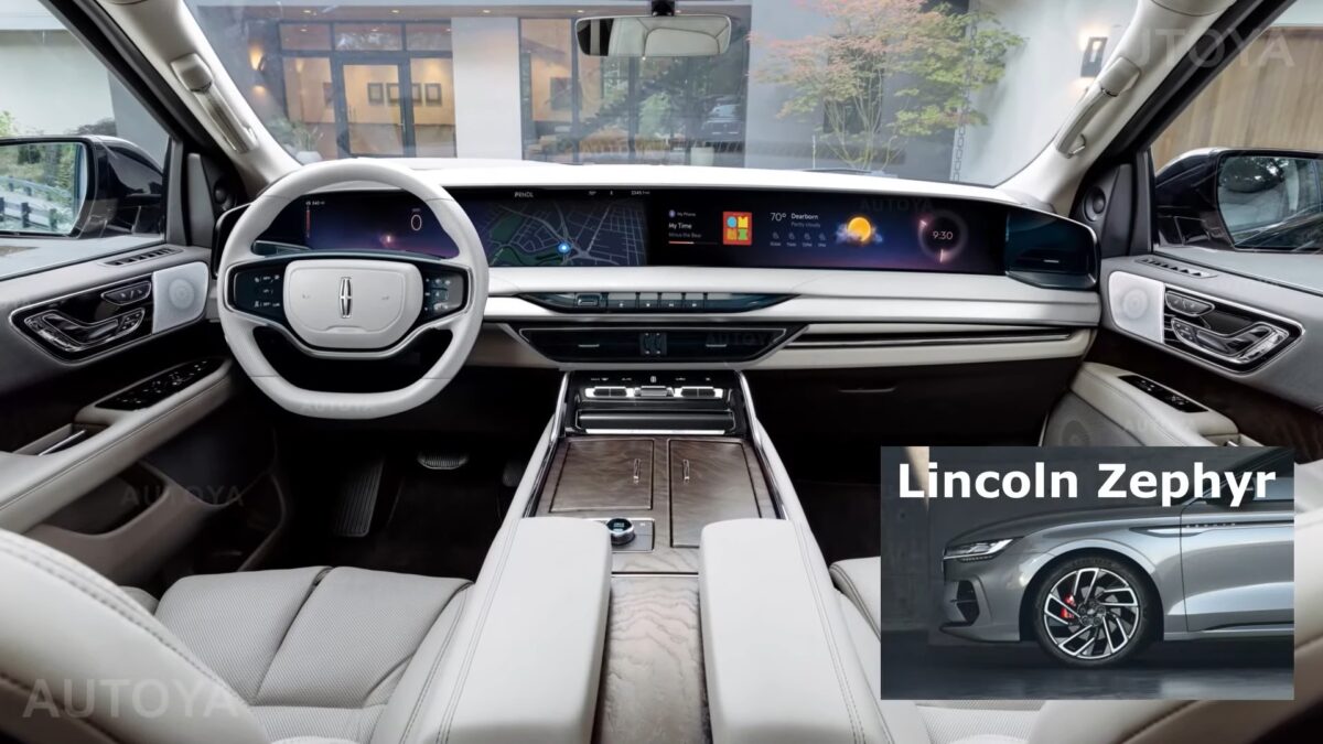 2025 lincoln navigator unofficially spills all fifth gen goodies from inside out 9 صور توقعية تكشف داخلية وخارجية لينكون نافيجيتور الجيل الجديد بالكامل!