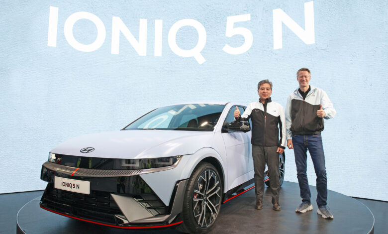 Photo 3 IONIQ 5 N World Premiere 1 ظهور أيونيك 5 من علامة N من هيونداي موتور لأول مرة في مهرجان جوود وود للسرعة