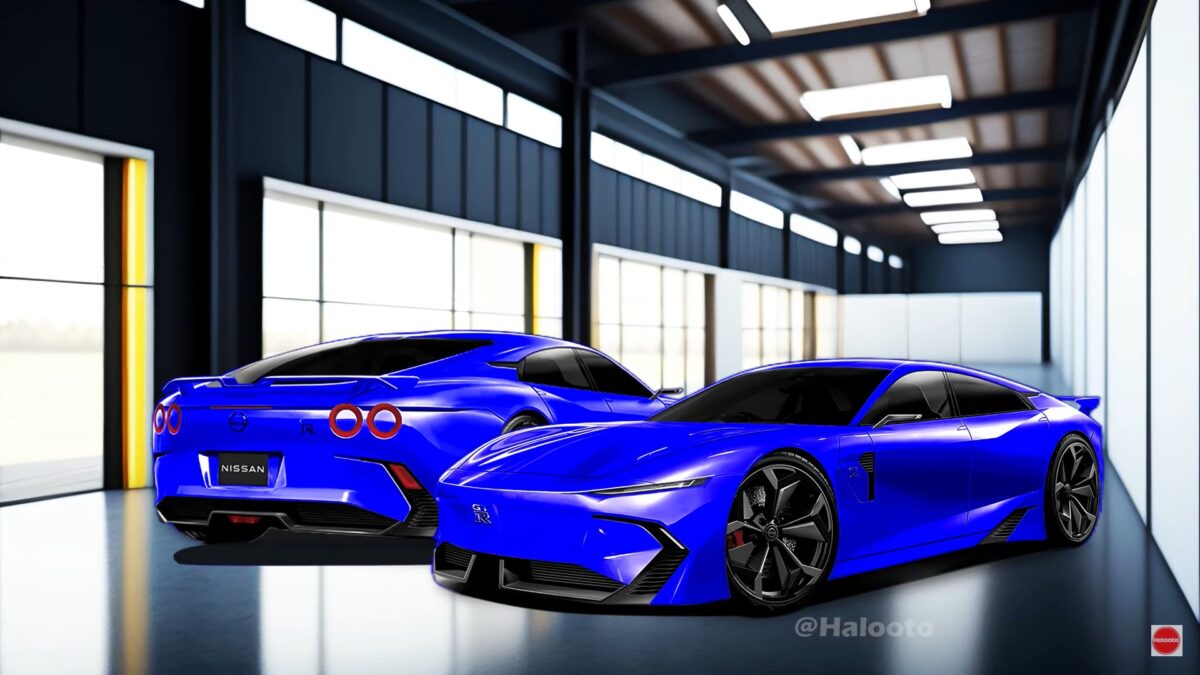 next gen nissan gt r rumored as a 760 hp sports electric sedan here s an early look 218512 1 نيسان جي تي ار الجيل القادم قد يكون كهربائياً بالكامل وفق مصادر يابانية