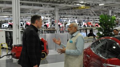 tesla weighs producing a 24000 electric car in a new gigafactory in india 2 تيسلا قد تبني سيارتها الكهربائية الثورية بسعر أقل من 90 ألف ريال في الهند!