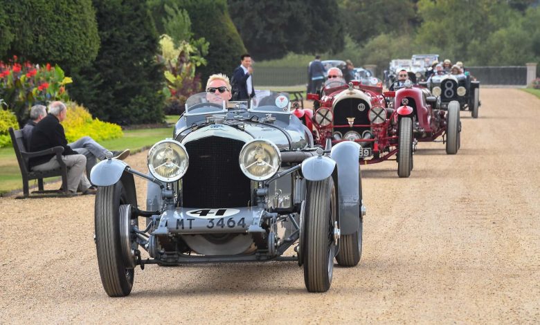 1929 bentley speed six old number one 3 عشرات السيارات الكلاسيكية الفائزة بسباقات لومان الشهيرة على مدار العقود تجتمع في حدث بريطاني للاحتفال بالذكرى المئوية للسباق