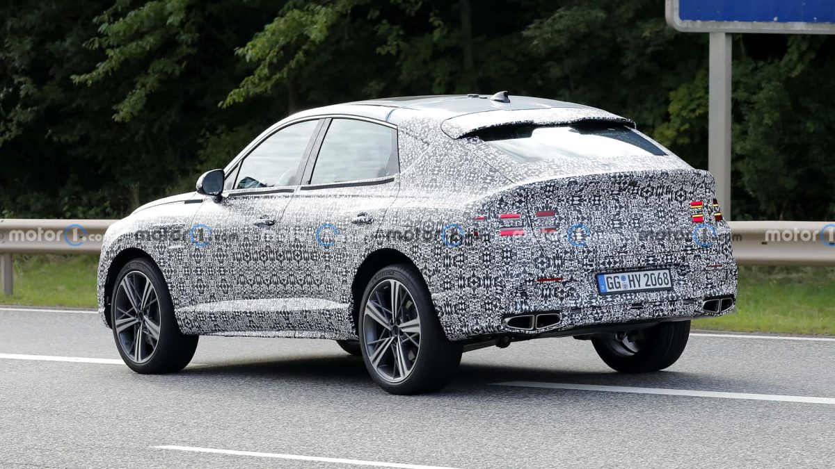 2024 genesis gv80 coupe spy photo 10 جينيسيس GV80 كوبيه الرياضية الجديدة تظهر أثناء اختبارها في الطرق العامة