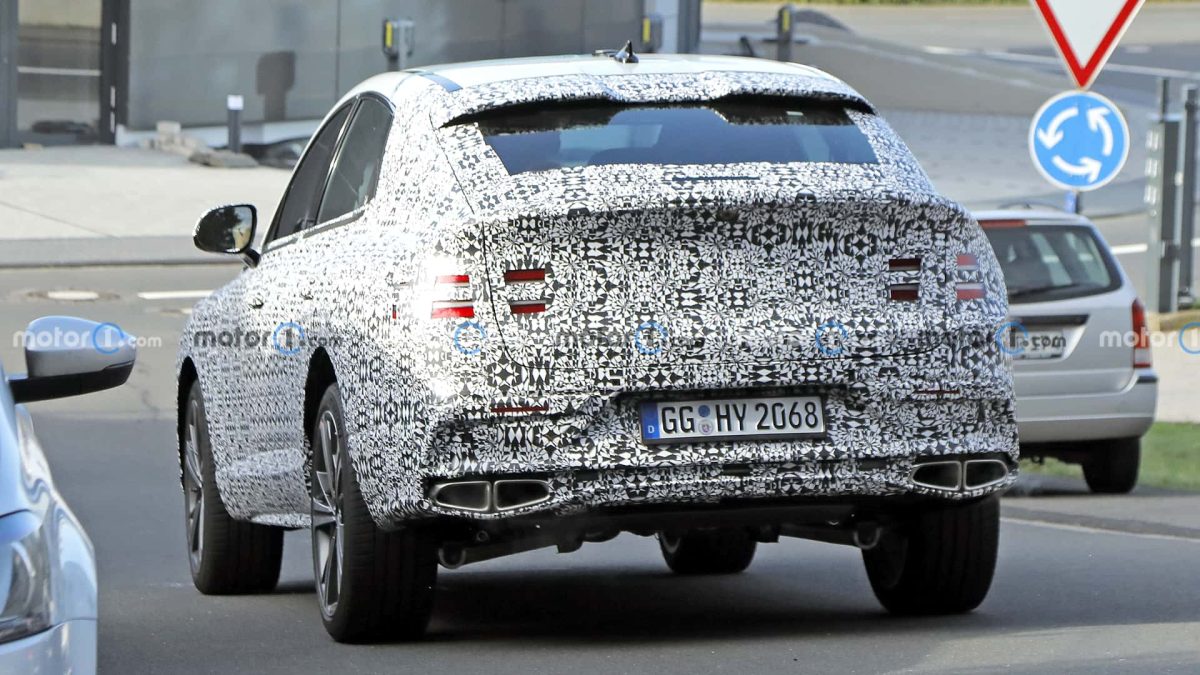 2024 genesis gv80 coupe spy photo 5 جينيسيس GV80 كوبيه الرياضية الجديدة تظهر أثناء اختبارها في الطرق العامة