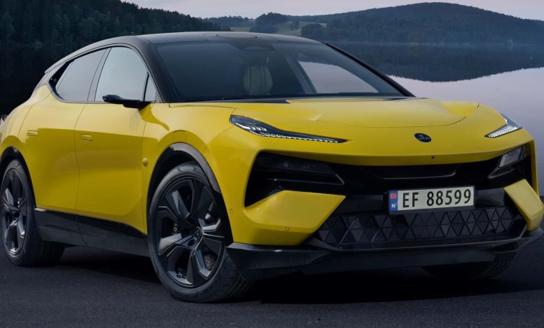 2024 lotus eletre s exterior front quarter 2 علامة لوتس البريطانية المملوكة لجيلي تحاول استعادة مجدها بموديل إليتير الكهربائي الجديد