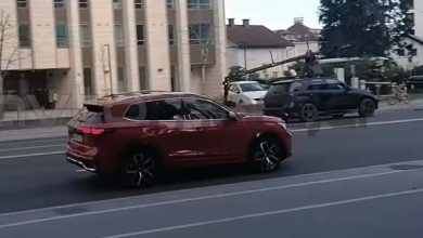 2024 vw tiguan spied without camo during photo shoot فولكس واجن تيجوان الجيل القادم يظهر بدون أي تمويهات في فيديو تجسسي