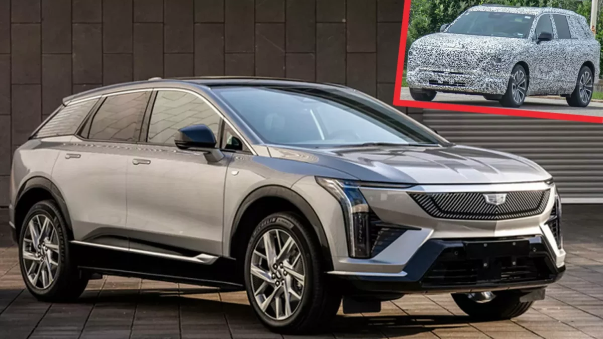 Upcoming Cadillac EVs 1536x864 1 كاديلاك ستكشف عن سيارتين كهربائيتين جديدتين هذا العام بجانب اسكاليد IQ الفاخرة