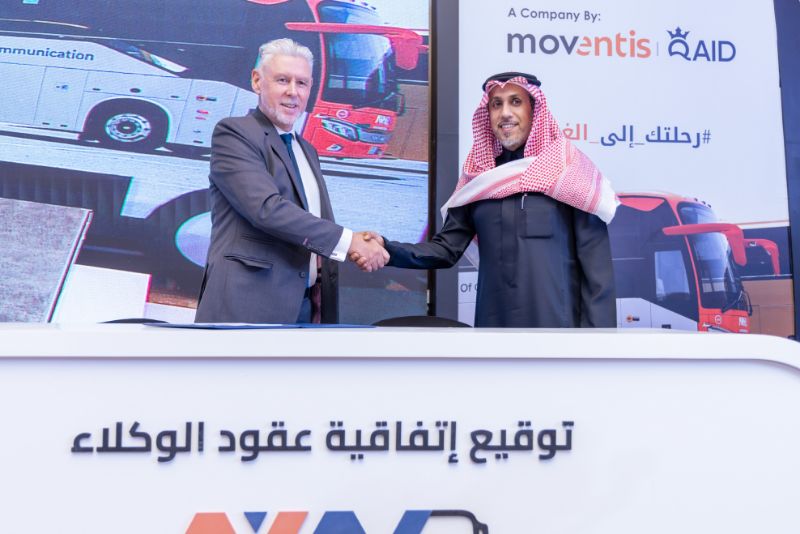 MO G8039 إطلاق النقل العام بالحافلات الجديدة في مدن الشمال الغربي من المملكة