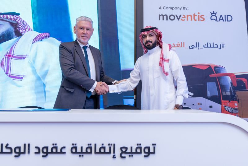 MO G8057 إطلاق النقل العام بالحافلات الجديدة في مدن الشمال الغربي من المملكة