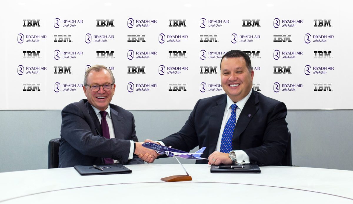 Untitled 1 طيران الرياض يتعاون مع شركة IBM لتبني أحدث التقنيات الرقمية