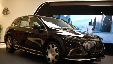 BLC 0708 الجفالي تقوم بحدث خاص لسيارة مرسيدس - بنز الجديدة Maybach EQS SUV 680 الكهربائية بالكامل