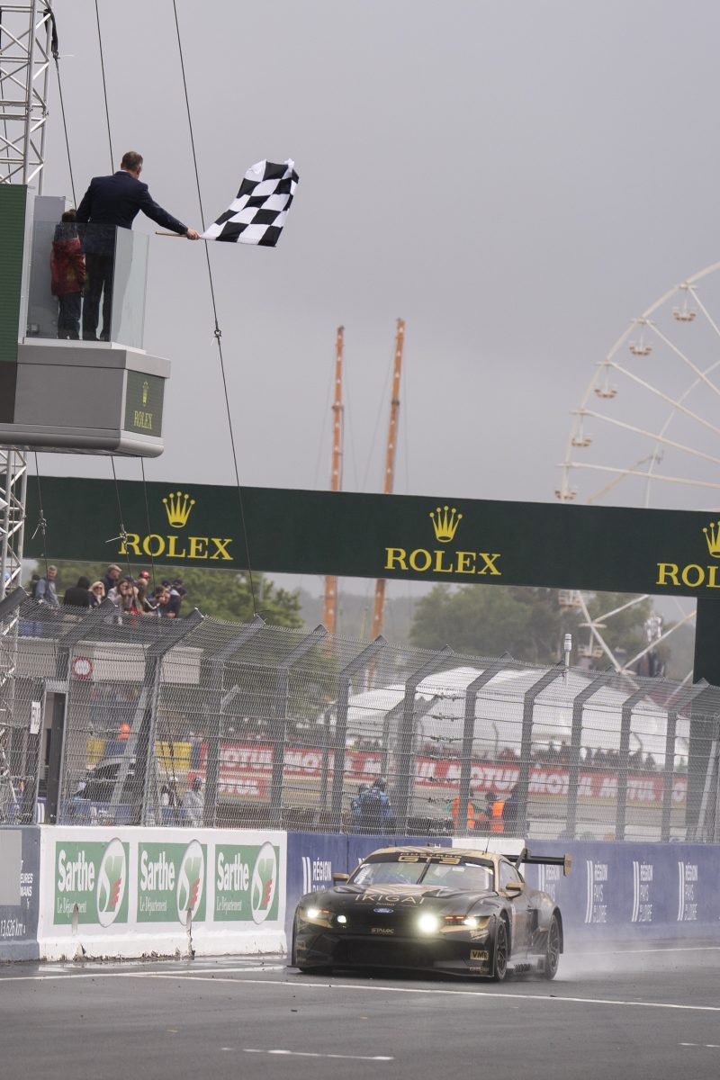 24hLeMans24 061616024454646ND بروتون كومبيتيشن وفورد بيرفورمانس يتفوقان في سباق لومان مع المشاركة الأولى لموستانج GT3