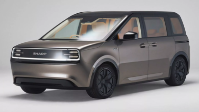 شركة شارب اليابانية تكشف عن نموذج سيارة كهربائية بتحالف مع فوكسكون شركة شارب اليابانية