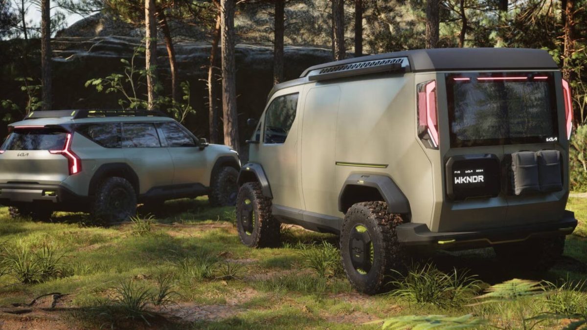 كيا كامبر فان كهربائية