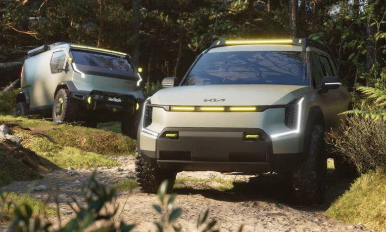 كيا كامبر فان كهربائية