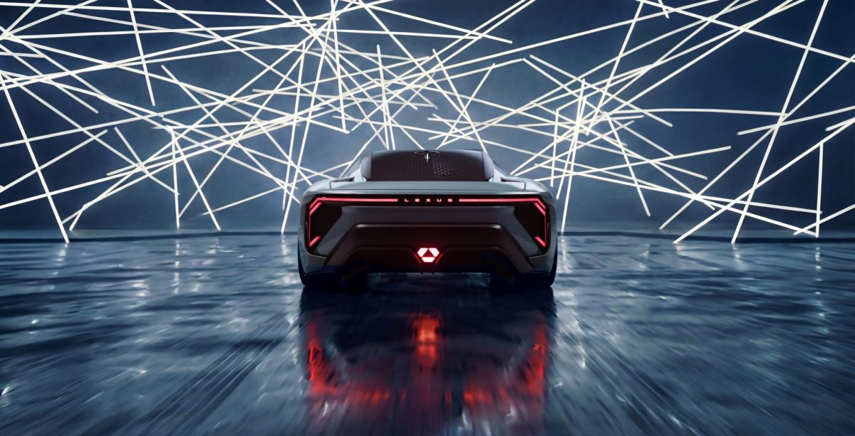 Lexus LFA Concept الرياضية الكهربائية بالكامل (BEV)