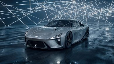Lexus LFA Concept الرياضية الكهربائية بالكامل (BEV)